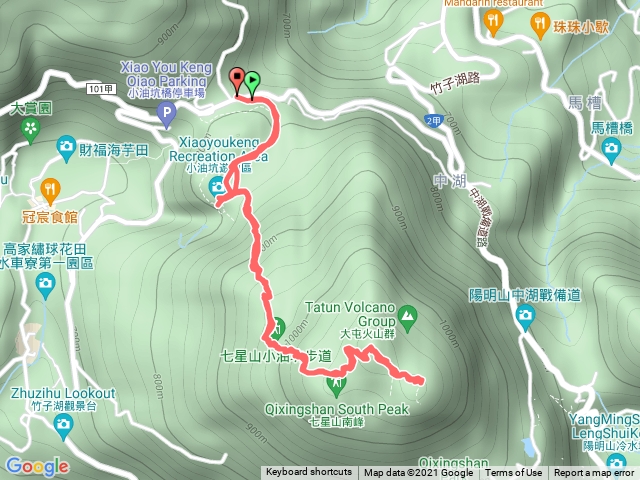 小油坑上七星主東峰