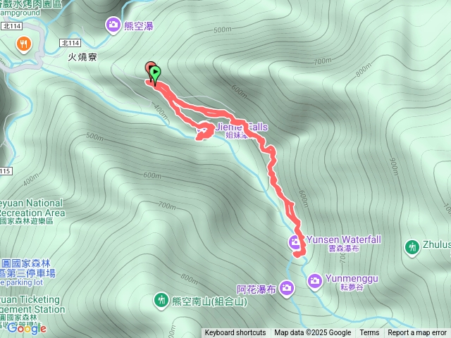 雲森瀑布&姐妹瀑布