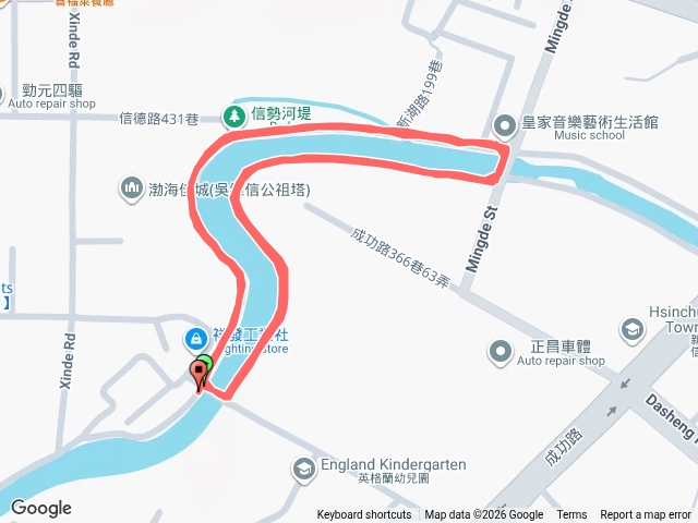 北勢溪無菸健康步道預覽圖