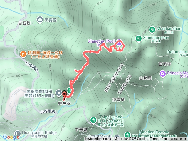 興福寮步道、向天池預覽圖