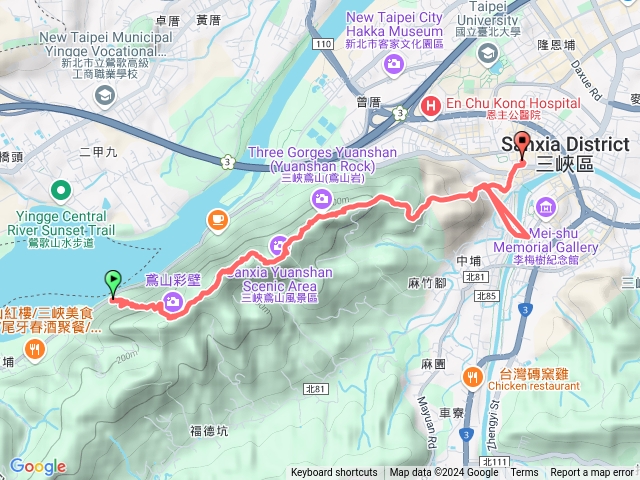 福安宮-鳶山彩壁-福德坑山-大鐘-三峽老街預覽圖