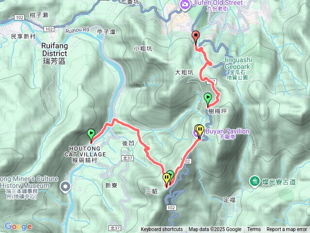金字碑不厭亭樹莓坪九份預覽圖