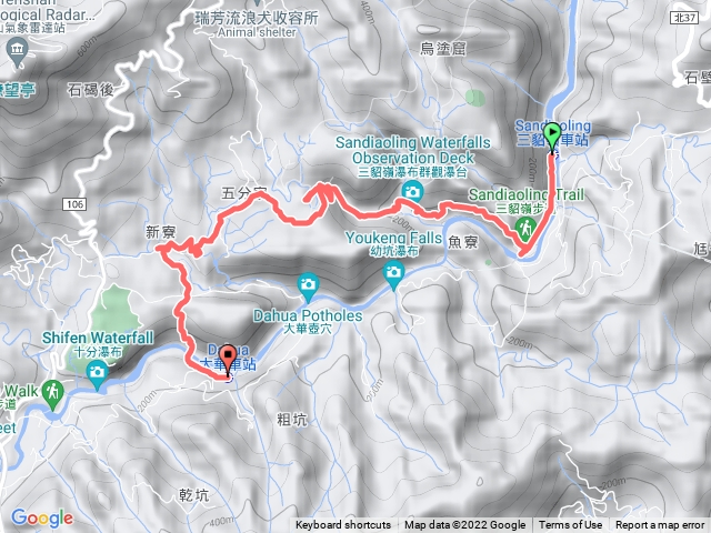 三貂嶺瀑布群健走