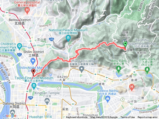 臺北大縱走 第五段