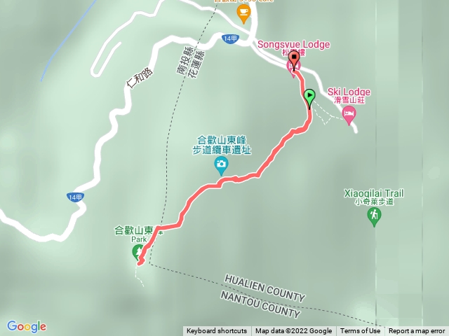 合歡山東峰（不算休息）