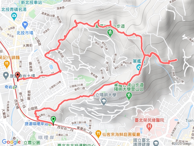 唭哩岸站-奇岩站 健行