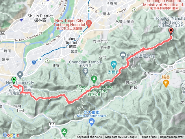 天上山大縱走（三峽-烘爐地）