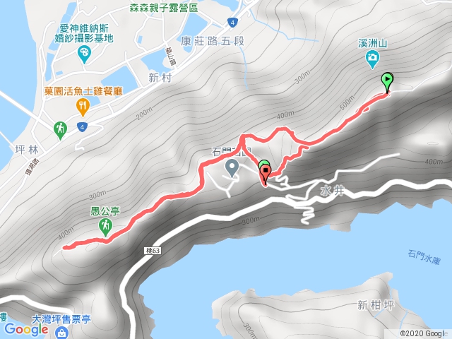 小百岳:石門苗圃上新舊溪洲山