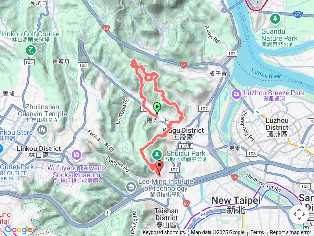 五股三山~五股坑山 御史坑山 五股山 水碓公園