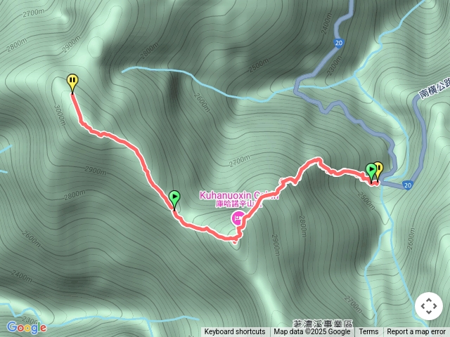 南橫三星-庫哈諾辛山