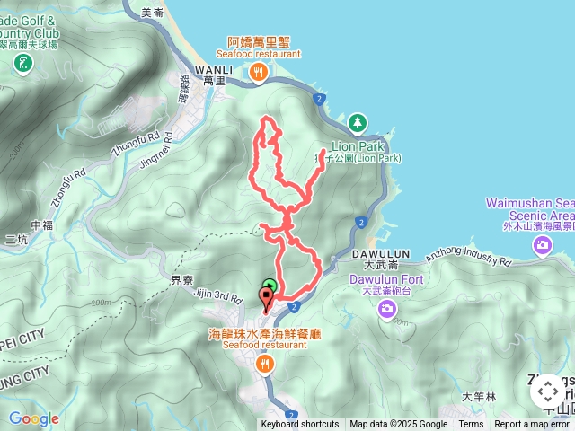萬里區 瑪鋉山 大路嶺古道.gpx