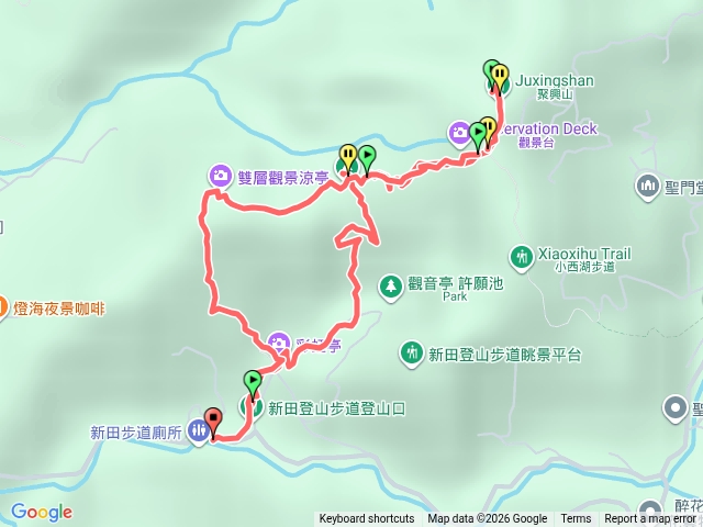 新田登山步道