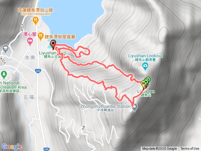 20201230花蓮鯉魚山環走