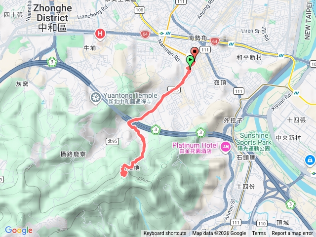 南勢角站到福德宮預覽圖