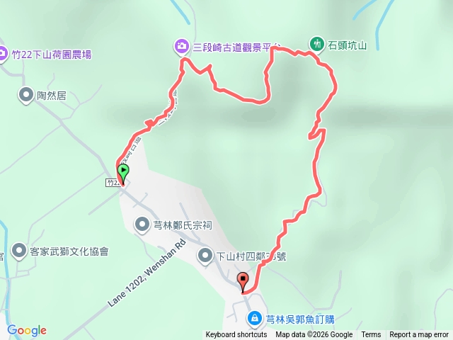 三段崎古道 O 型預覽圖