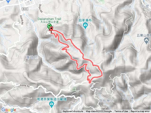 小百岳 012 新北 大尖山+四分尾山 20220116