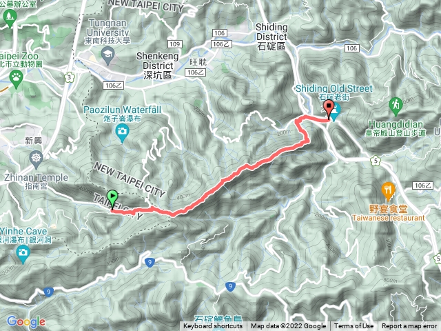 筆架連峰逆走（草湳出發）