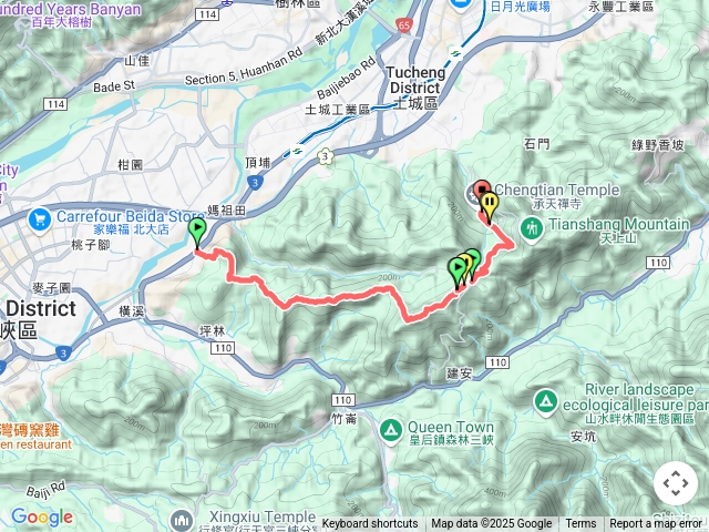 長壽山-石門內尖山-桐花公園