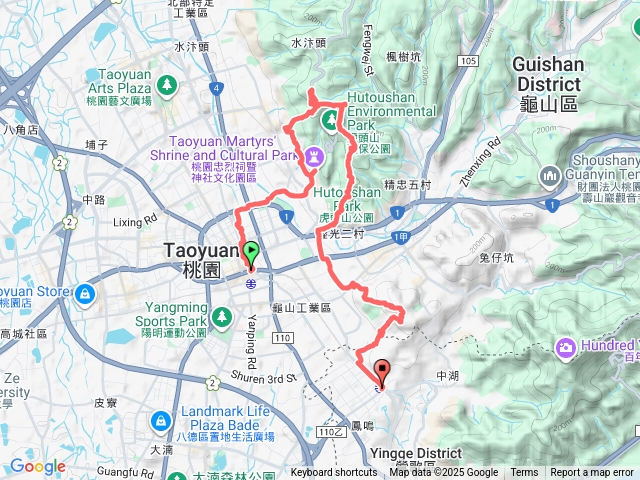 桃園-鳳鳴縱走預覽圖