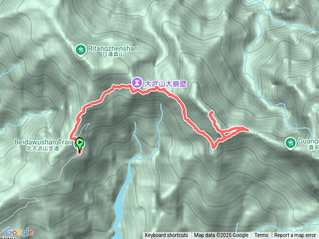 西大武山舊登山口-新登山口-西大武山預覽圖