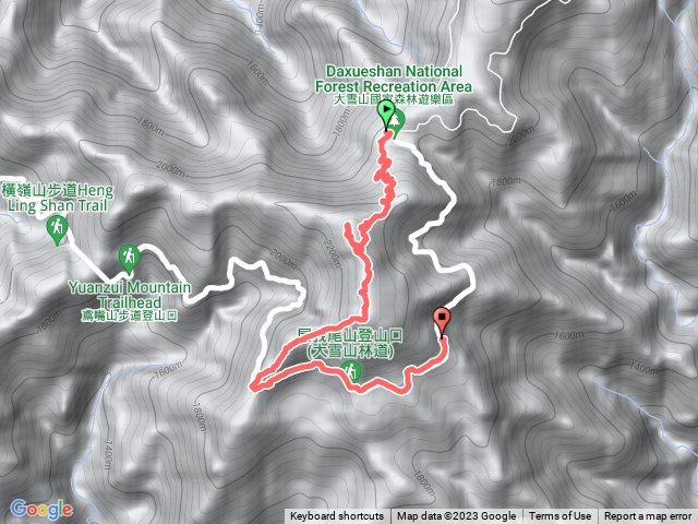 稍來山+稍來南峰