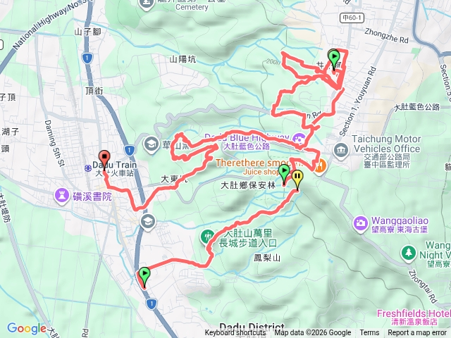 大肚萬里長城步道-瑞井步道-環保公園步道(2026-5-16)預覽圖