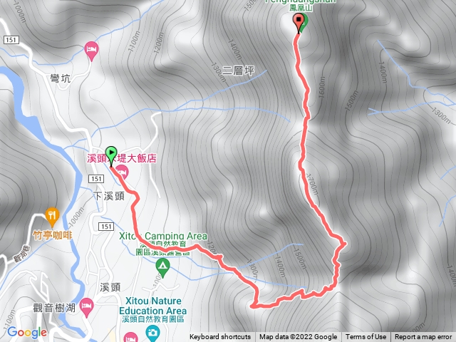 鳳凰山（上山）