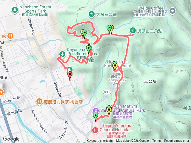虎頭山散步