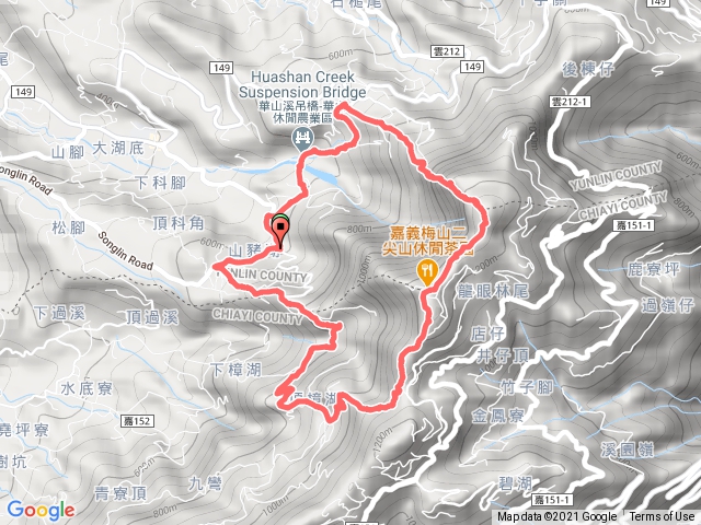 20210215 山豬湖往10-5步道上大尖山(O繞)