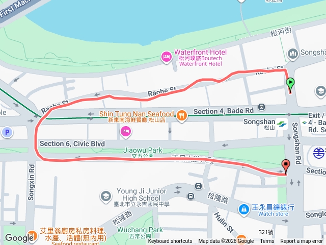 2026臺北健走趣松山車站（饒河夜市、交五公園）202606201617