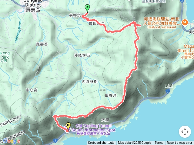 雪山尾稜（北段）