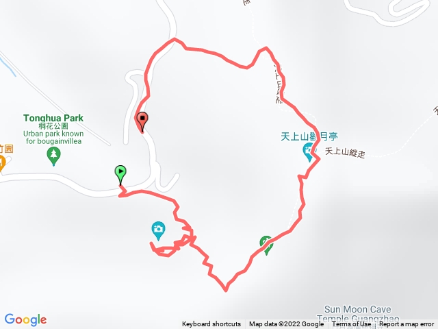 新北市土城區承天路向天山步道