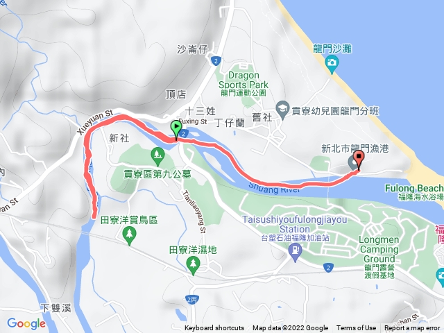 福隆到火車鐵橋