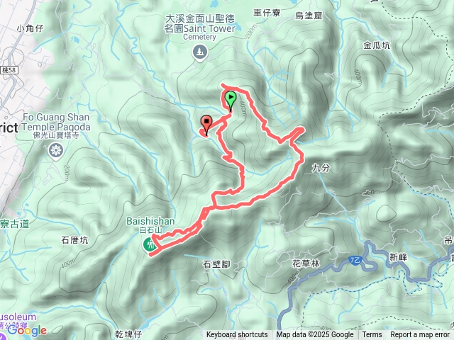 金山面山.金面山.白石山