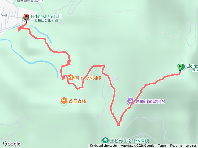 笠頂山下山預覽圖