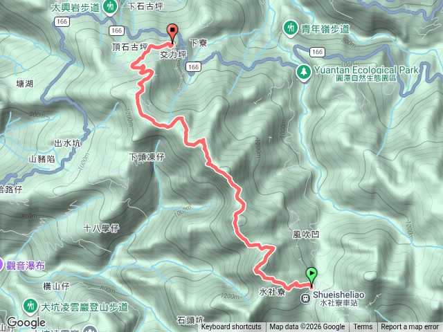 四天皇山縱走（水社寮坐火車回交力坪）預覽圖
