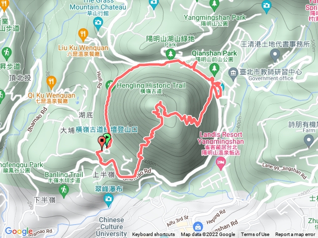 1111025橫嶺古道~紗帽山O繞