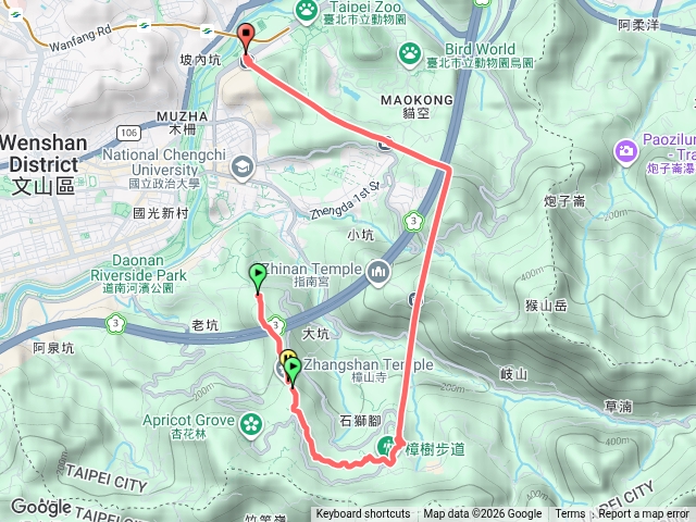 大縱走第七段5/24飛龍步道：樟樹寺-貓空纜站第二組