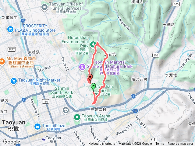 虎頭山5km