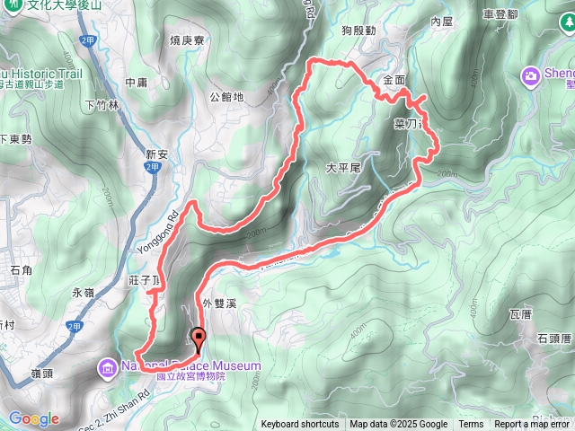 平溪步道-竹林步道-尾崙水圳O型