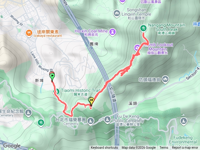 德興煤礦_劍頭山_妙高台_拇指山_南港山南峰_原路折返德興礦坑
