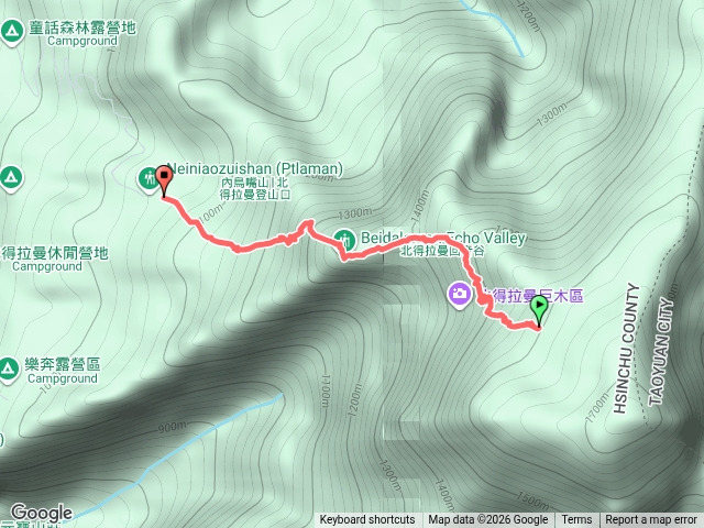 北得拉曼步道預覽圖