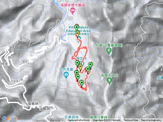 111年11月10日溪頭健行