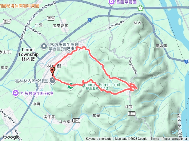 龍過脈步道