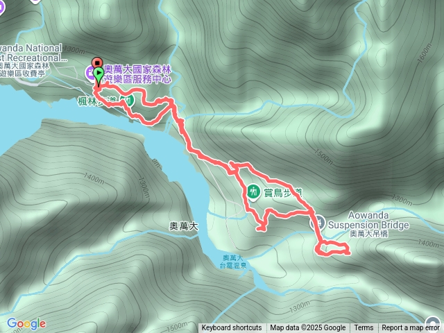 奧萬大~無瀑布版