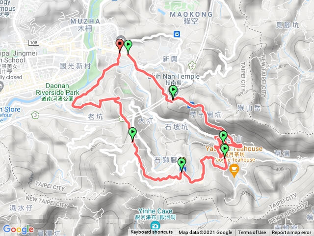 指南宮-貓空-樟山寺-政大