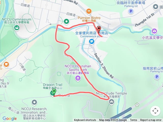 飛龍步道口到指南宮千階梯0605