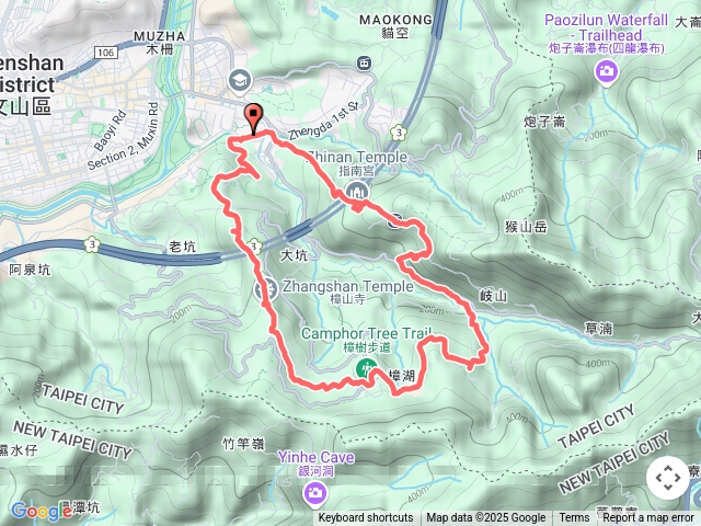 2025.05.31   臺北大縱走第七段   指南宮松柏參道至政大後山