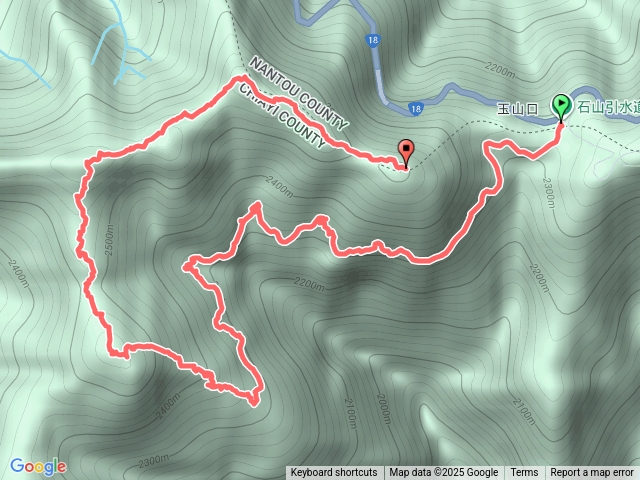 霞山鐵道-東洗水-兒玉山-新高口