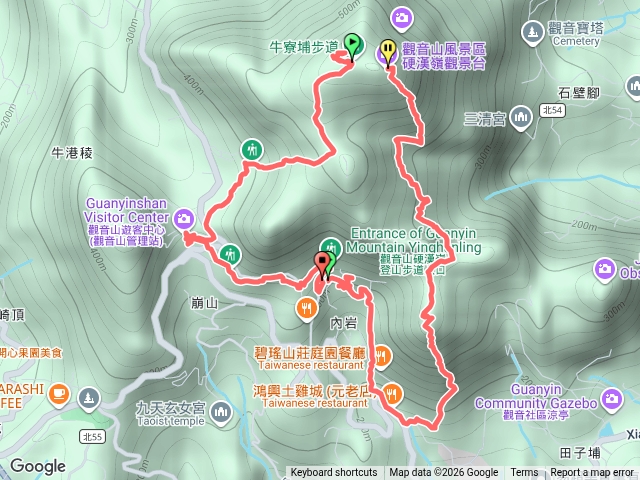 小北插-北橫古道-大英雄-觀音山-楓櫃斗湖-林梢預覽圖
